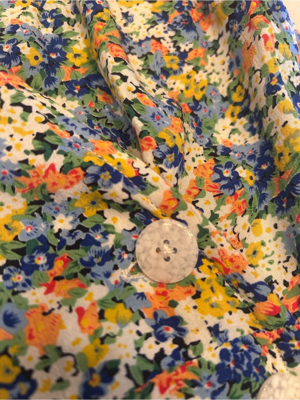 Faithful the Brand Floral Button-Front Wrap Skirt in Multicolor - Picture 9 of 10